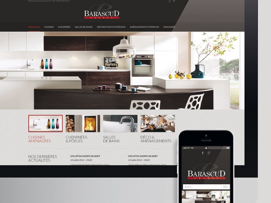 Barascud – Site Web