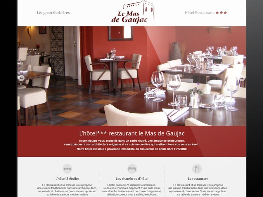 Mas de Gaujac – Site Web 