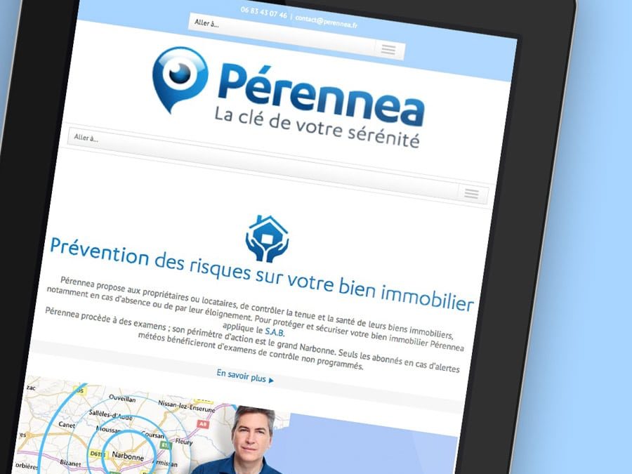 Pérennea – Site Web