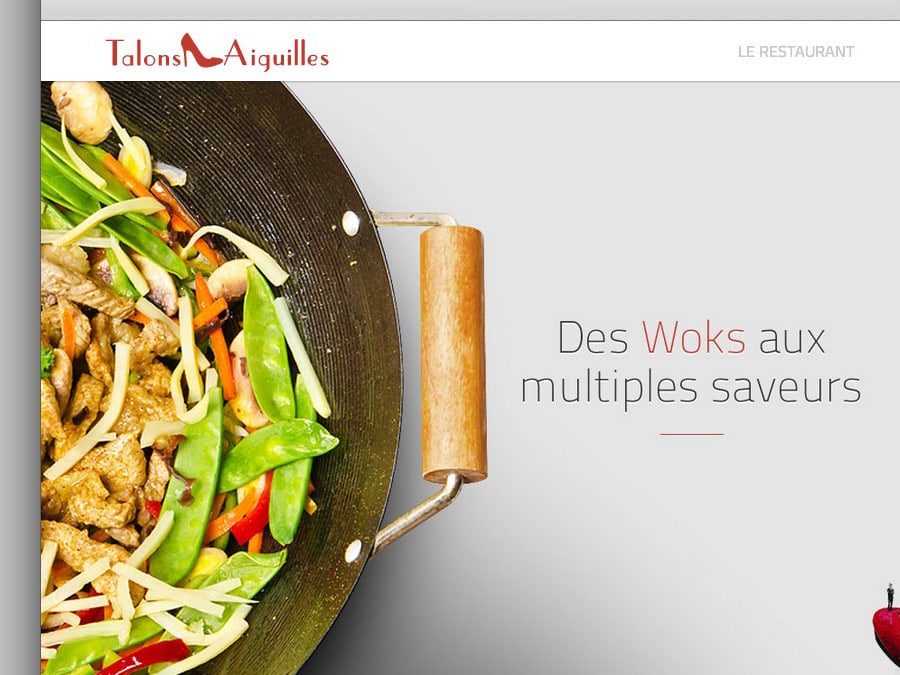 Talons Aiguilles – Site Web