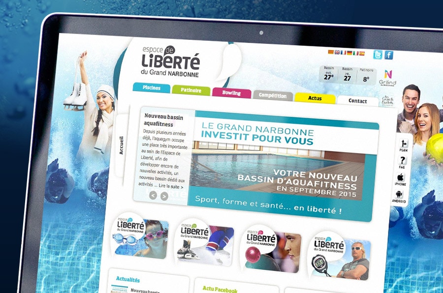 Espace de Liberté – refonte de site