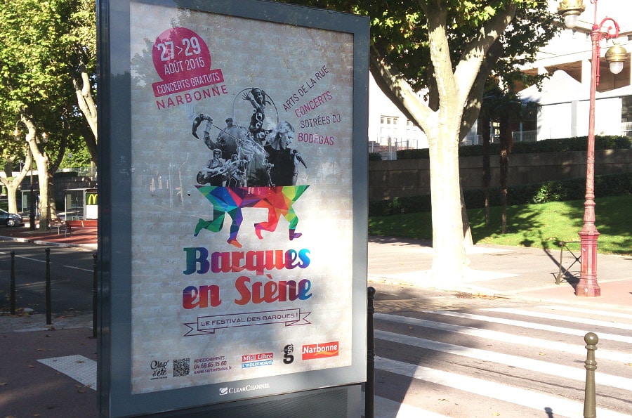 Festival Barques en Scène – Campagne de communication