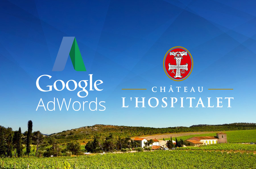 Château l’Hospitalet – Campagne Adwords