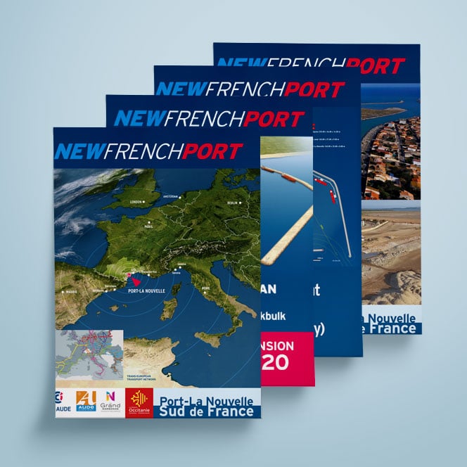 Futur port de Port-la-Nouvelle – Affichage stand