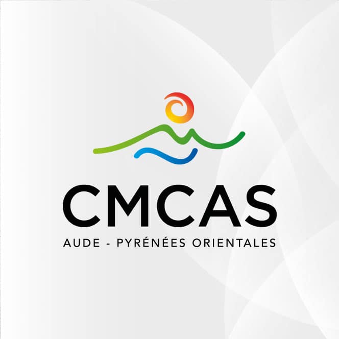 CMCAS Aude – Pyrénées-Orientales – logo, magazine, site web