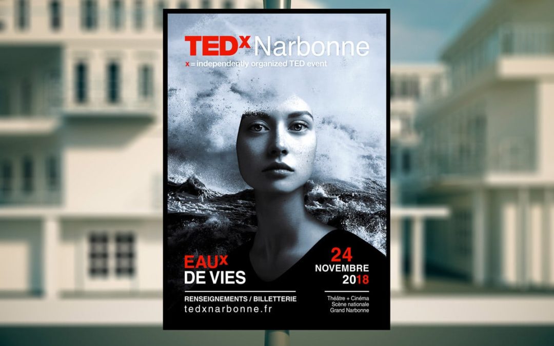TEDx Narbonne site et campagne de communication