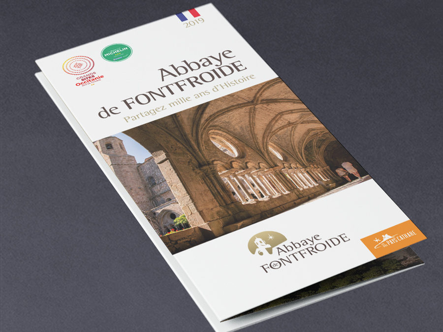 ABBAYE DE FONTFROIDE – Dépliant