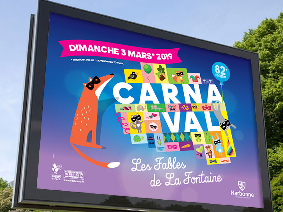 Carnaval de Narbonne 2019 – Plan de communication