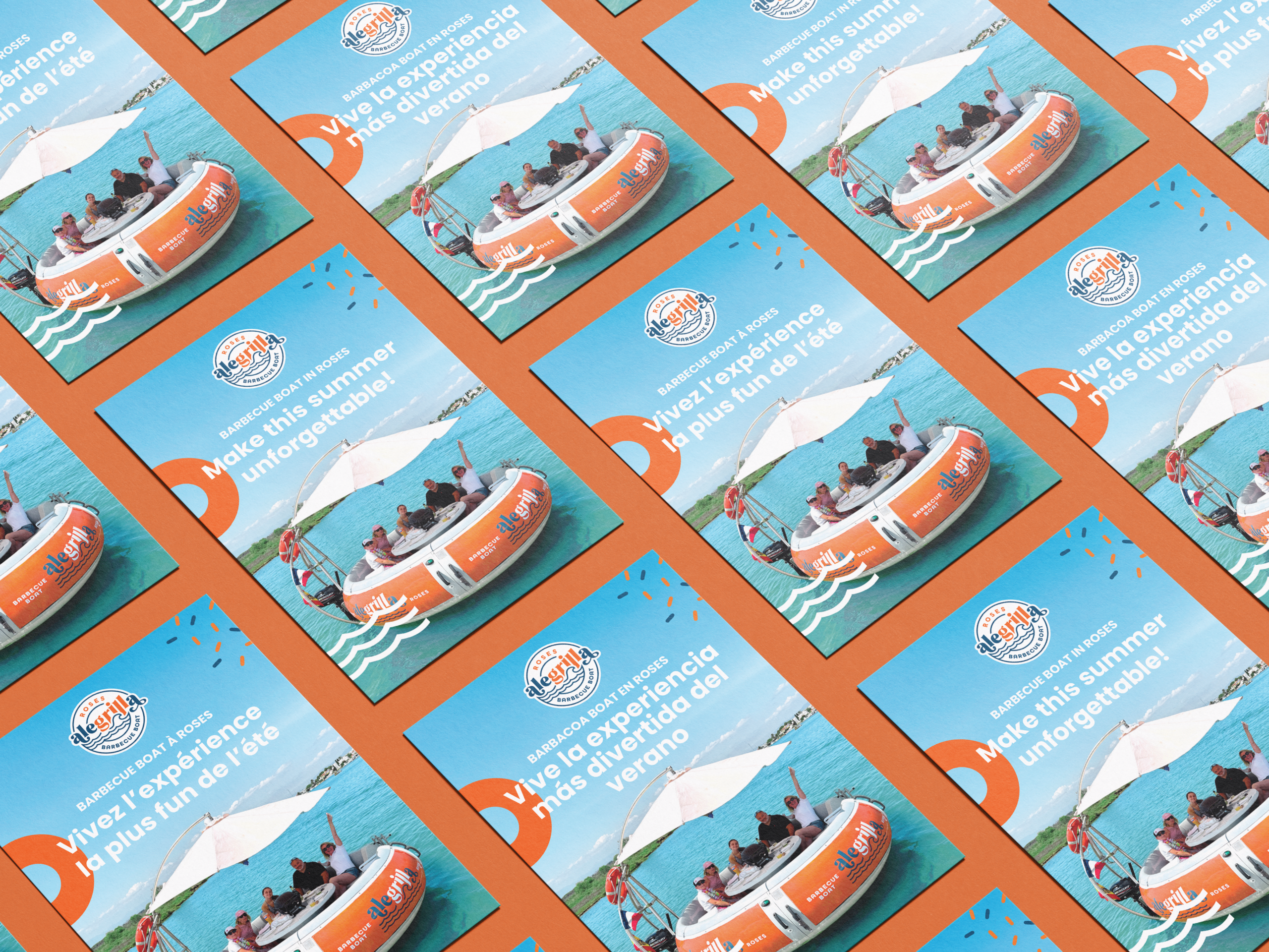 DEFACTO Design de marque - Mockup Design de Marque ALEGRILLA