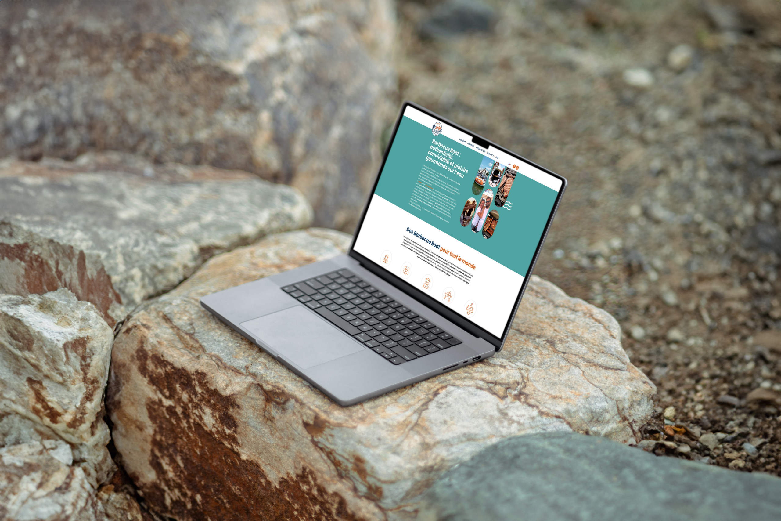 DEFACTO Design de marque - Mockup Digital ALEGRILLA