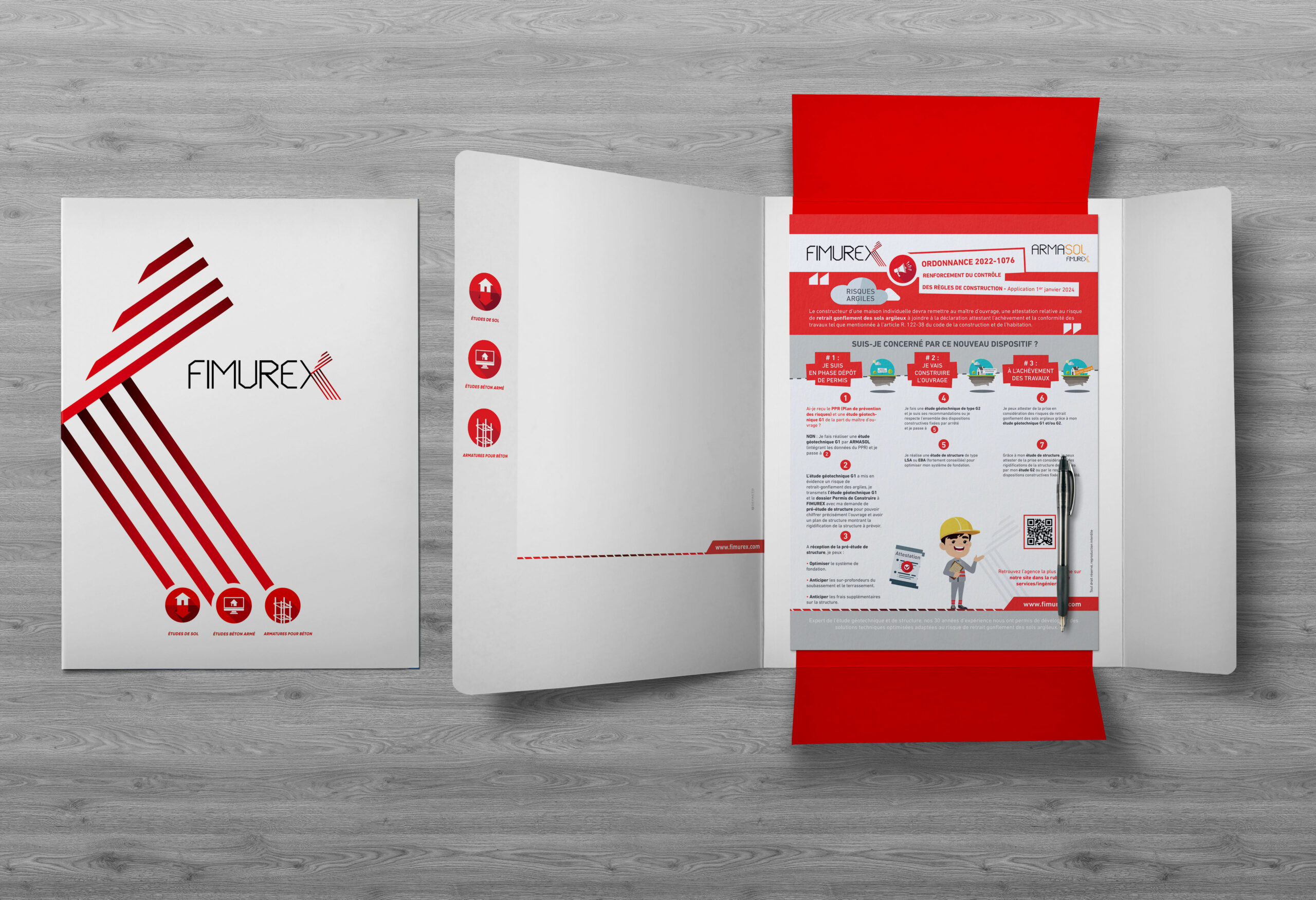 DEFACTO Design de marque - Mockup Design de Marque FIMUREX // à fusionner et à terminer