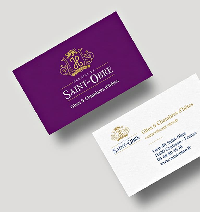 DEFACTO Design de marque - Mockup Design de Marque Saint-Obre