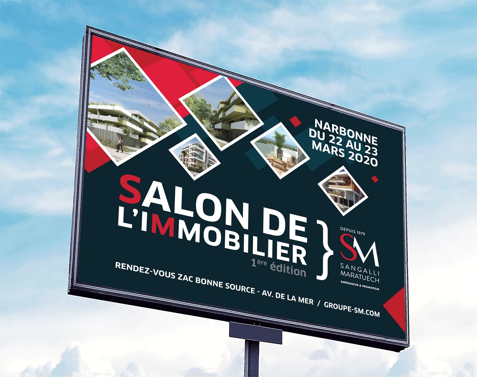 DEFACTO Design de marque - Mockup Design de Marque Groupe SM