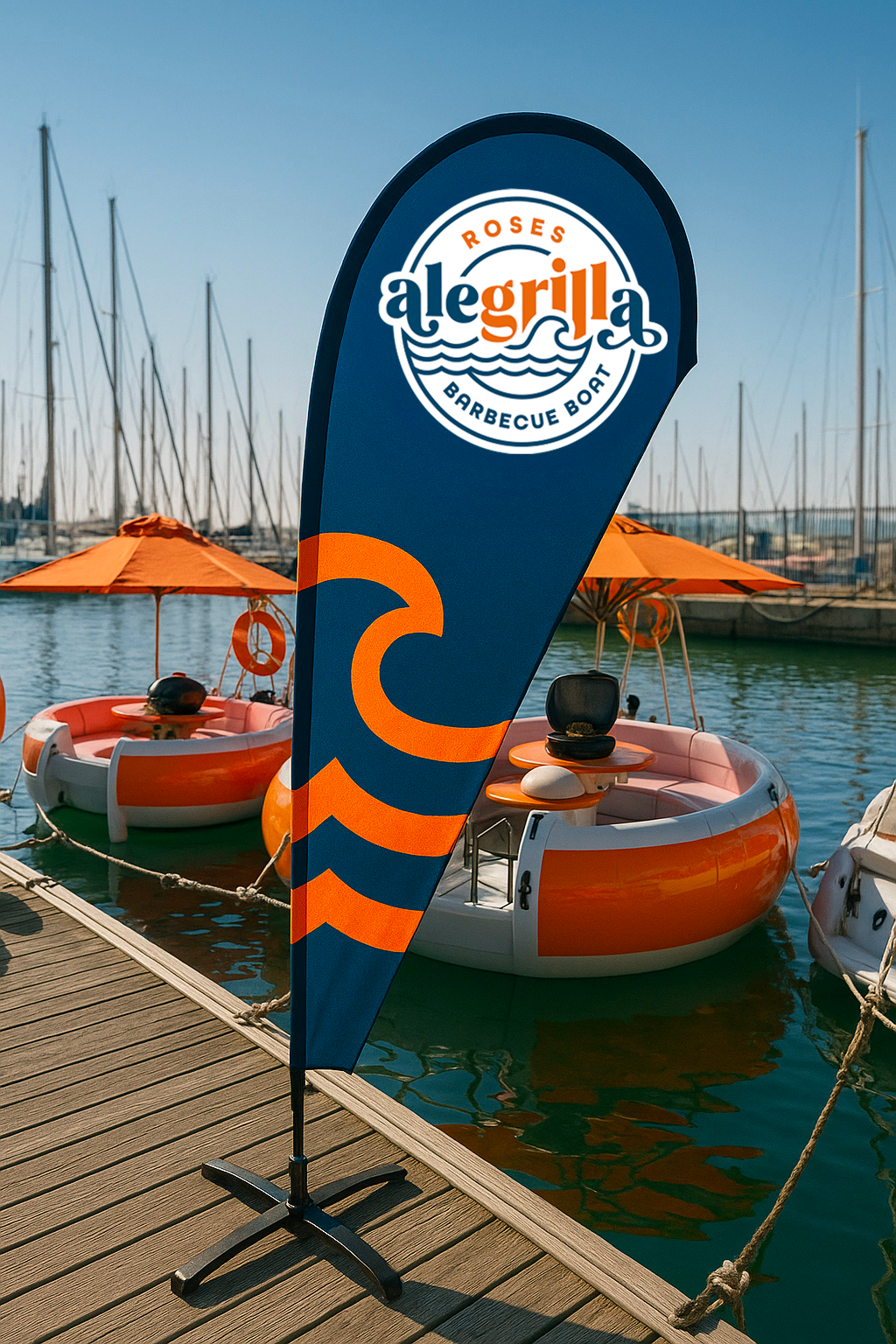 DEFACTO Design de marque - Mockup Design de Marque ALEGRILLA