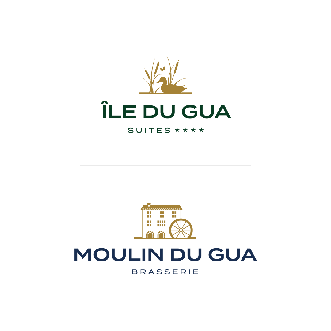 DEFACTO Design de marque - Mockup Design de Marque ÎLE DU GUA
