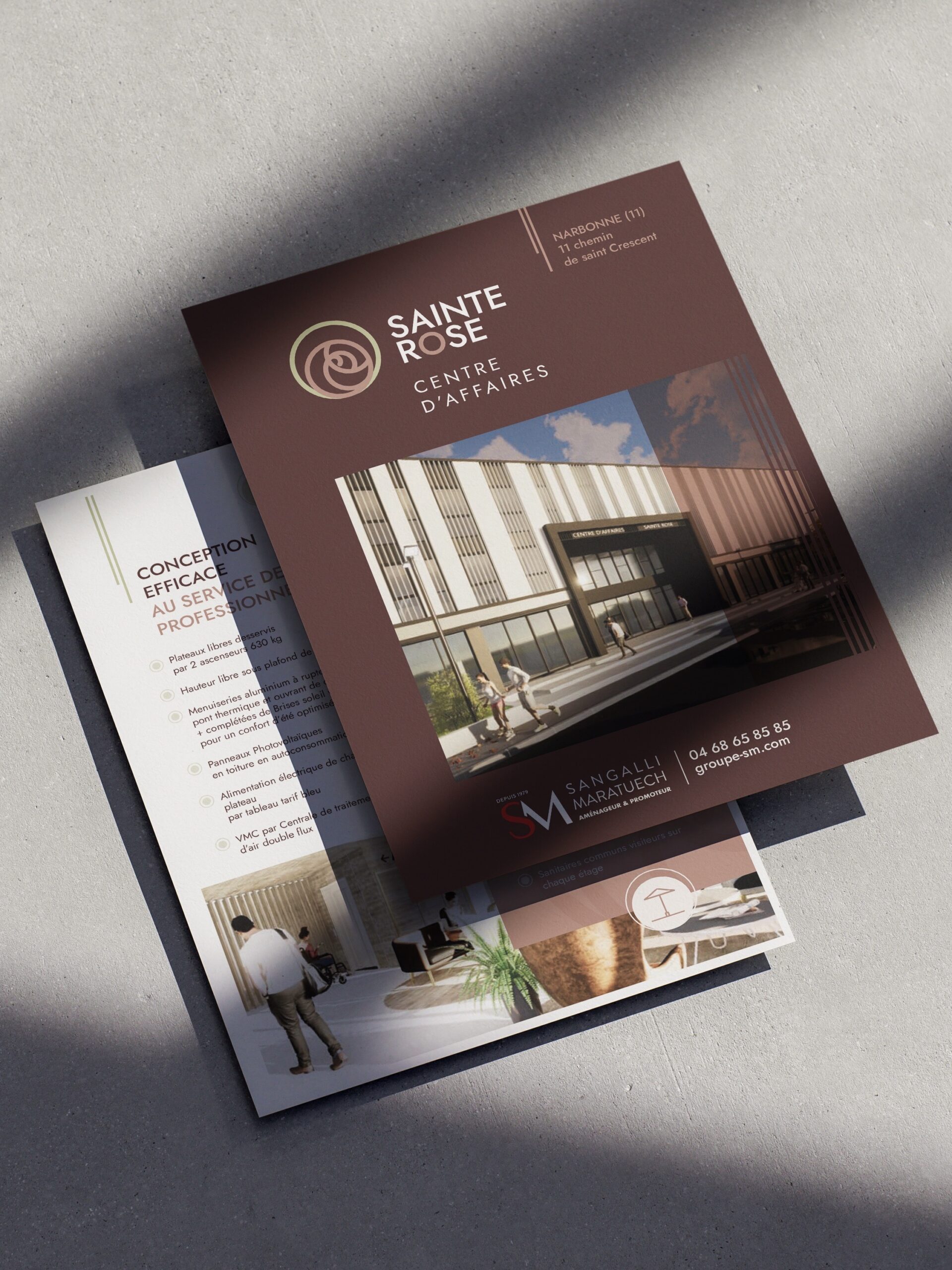 DEFACTO Design de marque - Mockup Design de Marque Groupe SM